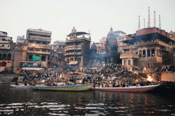 Boat ride in Varanasi
